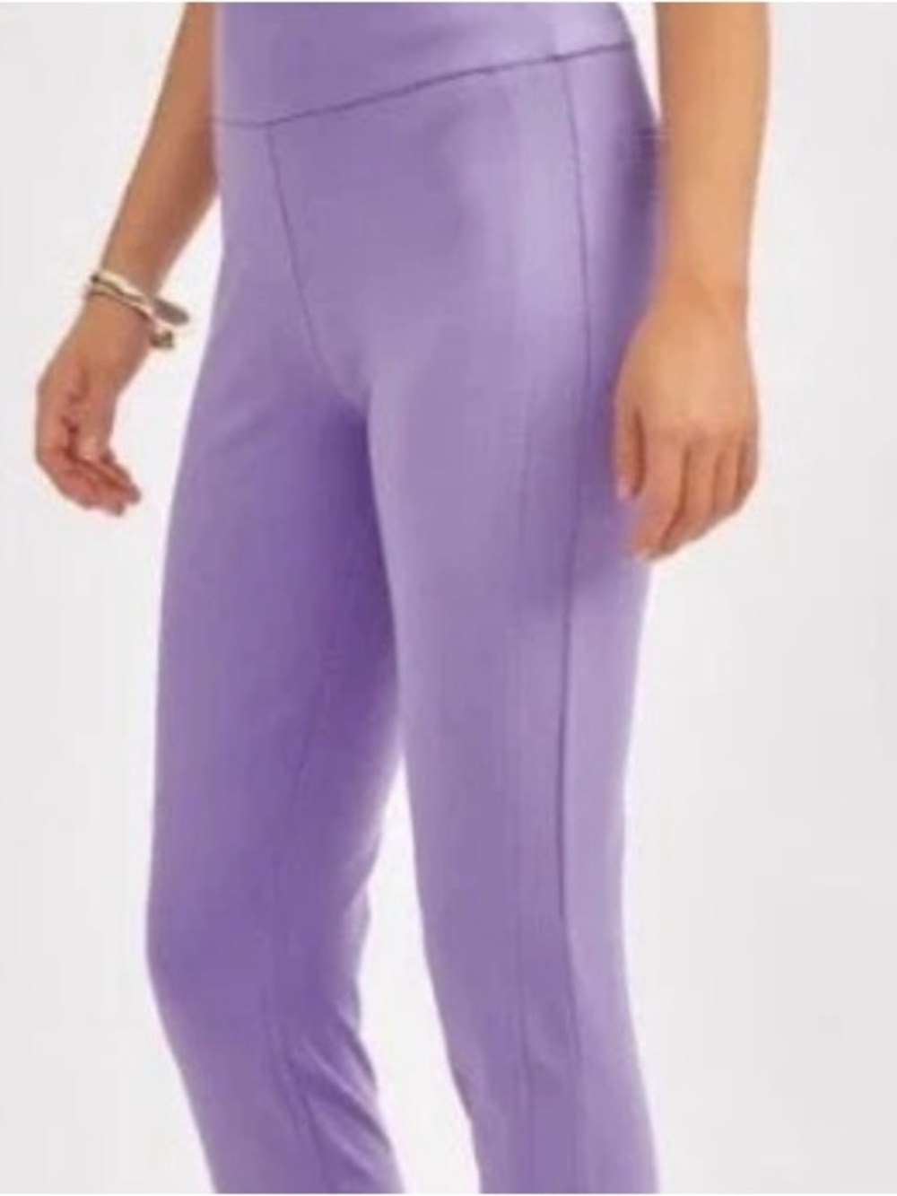 Read description: Dear Scarlett High-Waist Skinny Pant - lavender - Picture 2 of 9